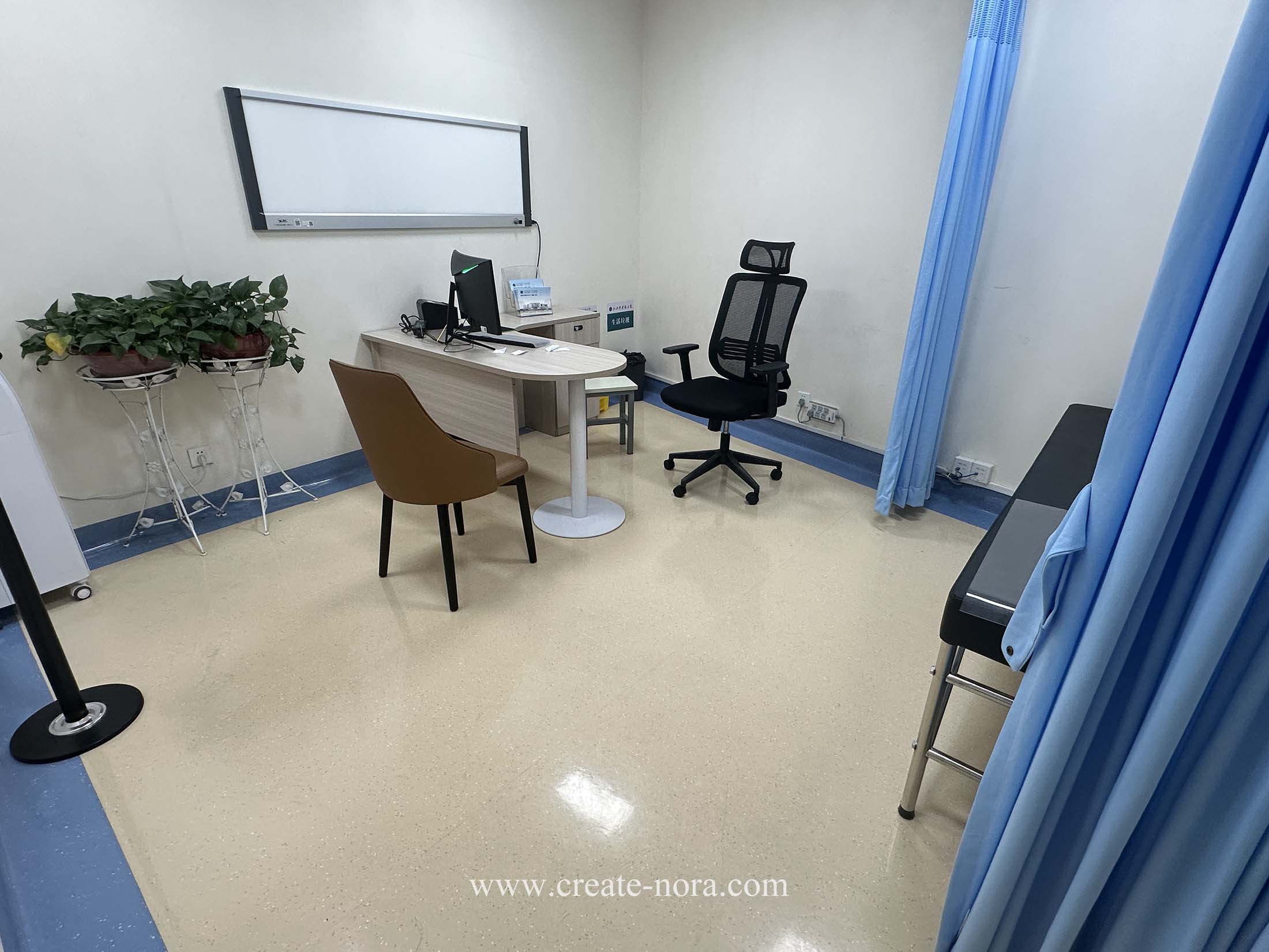 the photo of nora rubber flooring in Shanxi Bethune Hospital 9